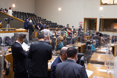 Movimentação de plenário