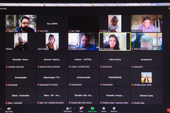 Reunião online ocorreu na manhã desta terça