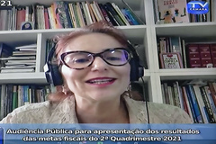 Audiência Pública de Metas Fiscais do 2º Quadrimestre de 2021.