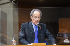 José Luiz Feijó, que teve paralisia infantil, falou sobre a importância da vacinação para erradicação da doença