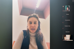 Reunião para tratar sobre possível capacitação e formação sistemática para conselheiros tutelares. Na foto, vereadora Mari Pimentel.