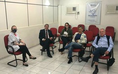 Visita da Vereadora Fernanda Barth ao Banco de Alimentos.