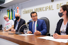 Vereador Alvoni Medina (Republicanos) preside a Frente