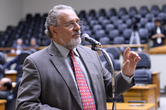 Vereador Bernardino Vendruscolo (PROS), autor do projeto de lei