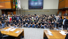 Homenagem à Polícia Civil hoje no Plenário Otávio Rocha