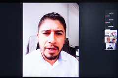 Giovane Byl (PTB) conduziu a reunião da Cece