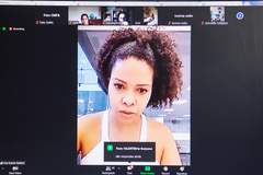 Vereadora Karen Santos (PSOL) presidiu a reunião