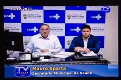 Secretário da Saúde, Mauro Sparta, detalhou a proposta 