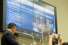 Vereador José Freitas (REP) defende o projeto da tribuna 