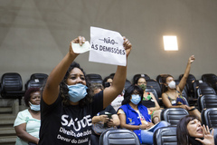 Servidores celetistas do Imesf acompanharam a votação