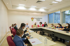 Reunião de Comissão - CECE - para debater sobre a destinação dos recursos do FUNDEB e MDE pela prefeitura de Porto Alegre.
