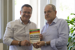 Beto e Cecchim falaram sobre política