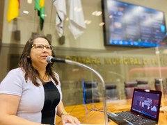 Na abertura do ano legislativo Tanise Sabino destaca em pronunciamento o foco do seu mandato parlamentar