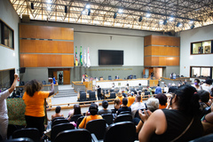 Movimentação nas galerias na sessão ordinária de hoje