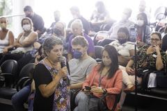 Reunião de conjunta das comissões CEFOR e CEDECONH para debater a prestação de serviços da CEEE Equatorial em Porto Alegre.