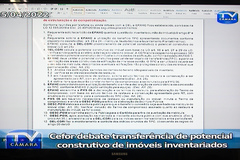 Reunião de Comissão - CEFOR - Operacionalização da Transferência de Potencial Construtivo dos Imóveis Inventariados prevista na Lei 12.585/2019
