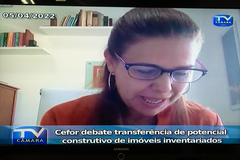 Reunião de Comissão - CEFOR - Operacionalização da Transferência de Potencial Construtivo dos Imóveis Inventariados prevista na Lei 12.585/2019