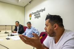 Reunião de Comissão - CEDECONDH - para discutir sobre a Segurança Púbica do Município de Porto Alegre.