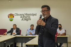 Reunião de Comissão - CEDECONDH - para discutir sobre a Segurança Púbica do Município de Porto Alegre.