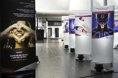 Mostra está instalada no térreo do Legislativo