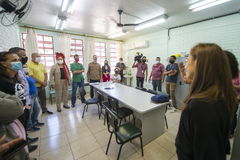 Reunião de Comissão - CECE - Visita à EMEEF Tristão Sucupira Vianna