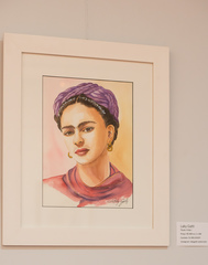 Exposição O Feminino da artista Elisabeth Laky Gatti - aquarelas