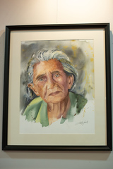 Exposição O Feminino da artista Elisabeth Laky Gatti - aquarelas