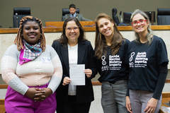 A campanha foi apresentada durante a sessão plenária desta quarta-feira (11).
