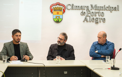 Reintegração de posse e despejo movidos pela Prefeitura contra o CTG Estância do Rubem Berta e o Instituto Cultural COHAB é Só Rap. Vereador Roberto Robaina, Vereador Giovane Byl, Vereador Gilson Padeiro