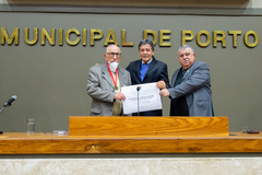 Sessão Solene de Outorga do Título de Cidadão de Porto Alegre ao Senhor Breno de Àvila Almeida