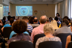 Cerca de 60 pessoas assistiram às atividades realizadas ontem e hoje 