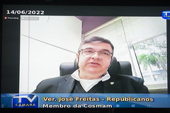 Tema da reunião de hoje foi sugerido pelo vereador José Freitas