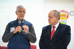 Presidente Idenir Cecchim participa do Lançamento da Pesquisa Urbanística do Entorno dos Domicílios 2022 - IBGE