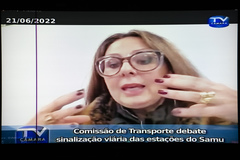 Sinalização viária das 12 estações-bases do SAMU