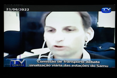 Sinalização viária das 12 estações-bases do SAMU