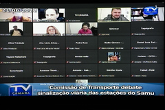 Sinalização viária das 12 estações-bases do SAMU
