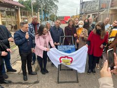 Rua João Carlos Osório Dutra é inaugurada em Porto Alegre