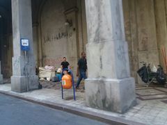 Um dos principais cartões postais do Centro Histórico de Porto Alegre, o Viaduto Otávio Rocha, encontra-se em total situação de abandono.
Foto: Nelson Beron
