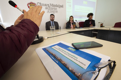 PAUTA: Emendas Impositivas: Acompanhamento da Execução das Emendas de 2022 e proposta para limitação de número de emendas impositivas apresentadas por parlamentar para o exercício de 2023.

CONVIDADOS: Secretaria Municipal de Governança Local e Coordenação Política (SMGOV): Secretário Cassio Trogildo e equipe