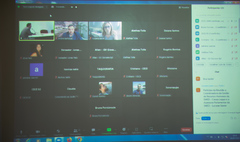 Reunião presencial e virtual da Cece foi hoje à tarde