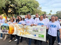 24ª Caminhada pela Vida aconteceu neste domingo