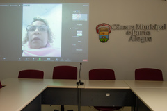 Reunião de Comissão - CECE - Apresentação e demandas do Projeto Teia da Esperança, que atende crianças e adolescentes em vulnerabilidade social .