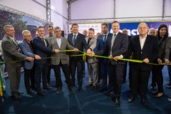 Precidente Idenir Cecchim prestigia Abertura da 23ª Feira CONSTRUSUL