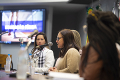 Lançamento da Frente Parlamentar em Defesa da Educação Física. Proponente Vereadora Cláudia Araújo