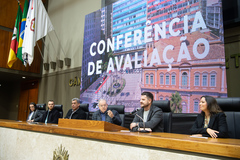 Presidente Idenir Cecchim participa da abertura da exposição interativa: “Diagnóstico POA 2030” - Revisão do Plano Diretor de Porto Alegre.