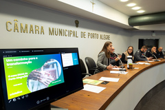 Reunião Conjunta CEFOR/COSMAM/CUTHAB Pauta: Marco regulatório do saneamento. Convidados: Secretaria Municipal de Parcerias; Sr. Yves Besse – CEO da Cristalina Saneamento