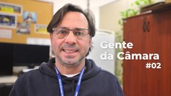 Alex Borges é o segundo servidor apresentado pelo Gente da Câmara.