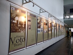 Mostra está instalada no térreo da Câmara Municipal (Foto: divulgação CMPA)