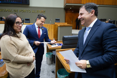 Movimentação em Plenário na sessão de hoje