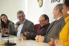 Audiência Pública para apresentação e debate das Diretrizes Orçamentárias 2023 para o Município de Porto Alegre com a presença do Prefeito Sebastião Melo e do Presidente da Câmara Municipal Idenir Cecchim.

Convidados: Secretaria Municipal da Fazenda – SMF; e Secretaria Municipal de Planejamento e Assuntos Estratégicos – SMPAE.